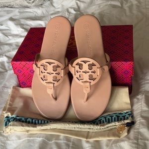 Never worn Tory Burch Miller sandals